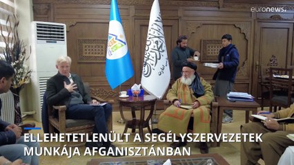 Ellehetetlenült a segélyszervezetek munkája Afganisztánban