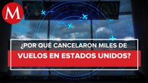 Falla técnica en EU afecta siete vuelos en México, reporta Seneam
