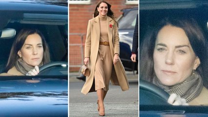 Kate Looking Super Fashionable Wearing Winter Outfit For The First Time Since Harry’s Shock Claims