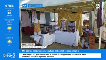 À Saint-Michel-de-Chabrillanoux, "Eh ma culotte", lingerie artisanale pour femme et homme