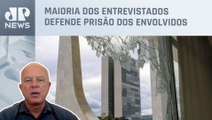 Motta comenta pesquisa Datafolha sobre vandalismo em Brasília