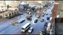 أمطار رعدية غزيرة تصل لحد السيول على شرق الإسكندرية