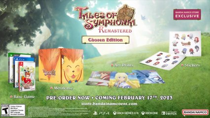 Tales of Symphonia Remastered Official Gameplay Trailer