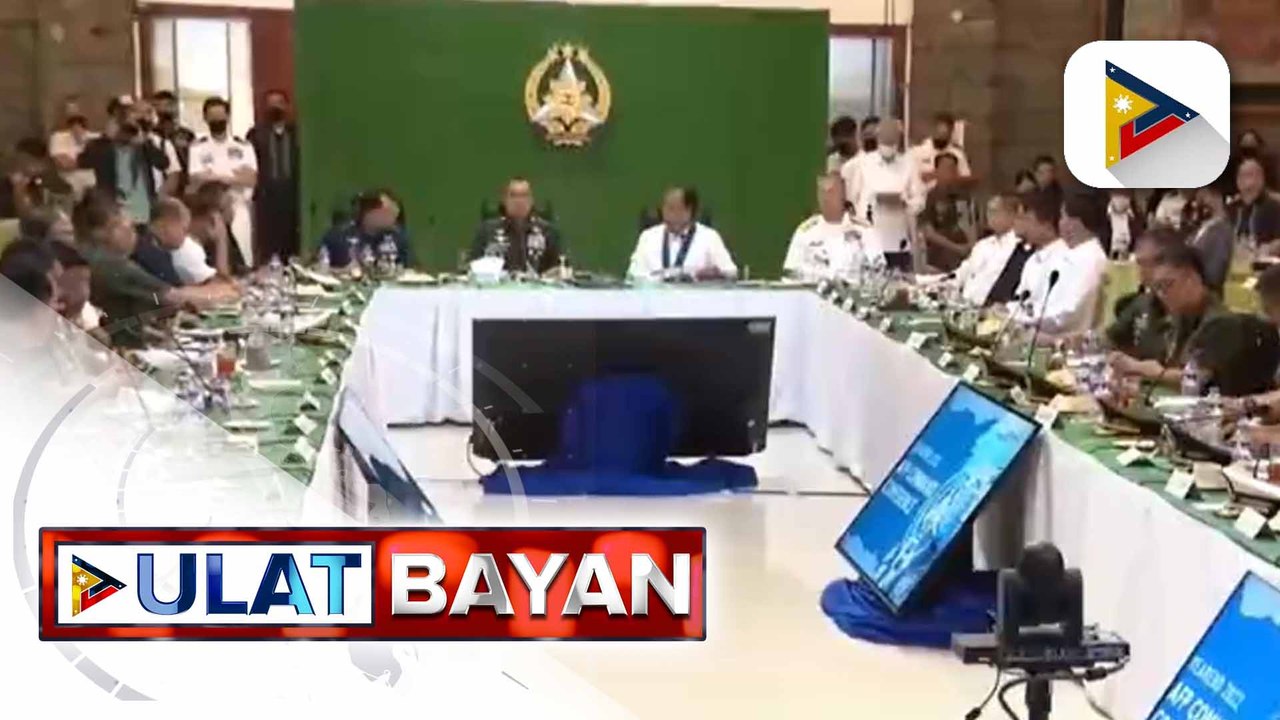 DND Sec. designate Carlito Galvez Jr. at AFP Chief of Staff Gen. Centino, pinangunahan ang Command Conference na dinaluhan ng 186 commanders ng AFP at DND