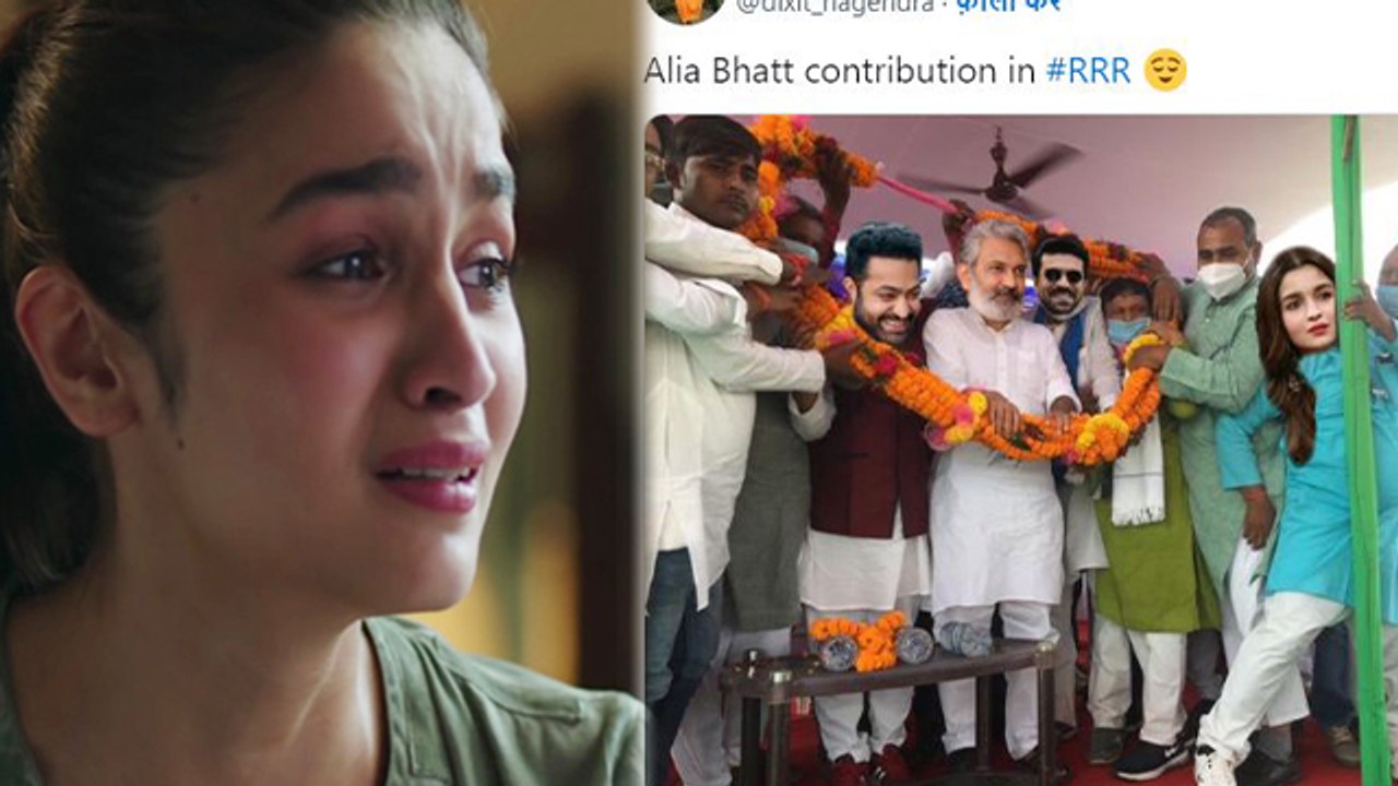 RRR Golden Globes Awards Alia Bhatt पर Funny Memes Viral, Post पर उड़ा मजाक | Boldsky *Entertainment