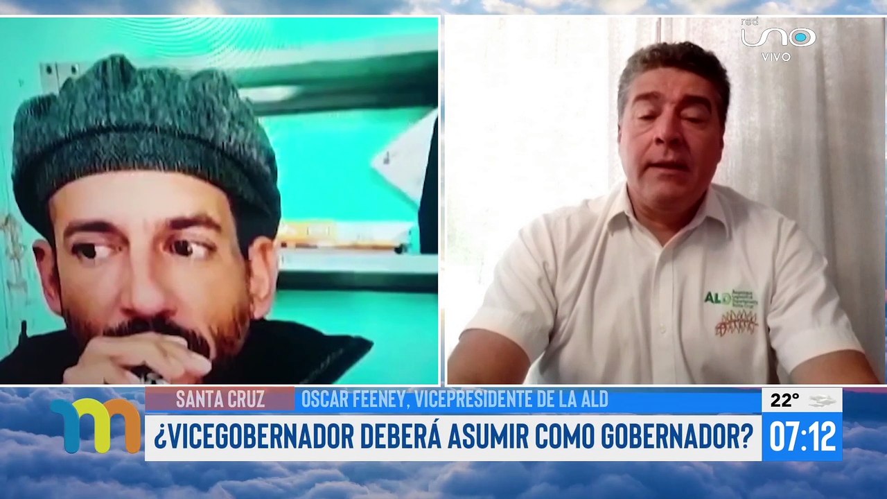 "Camacho es el Gobernador de Santa Cruz, él no perdió sus derechos políticos" sostiene Oscar Feeney, Vicepresidente de la Asamblea Legislativa Departamental