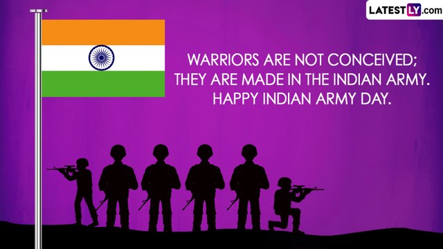 Indian Army Day 2023 Quotes and Sayings: Share Messages, Images and HD Wallpapers on This Day