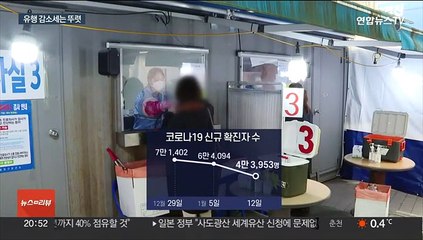 유행 감소세는 뚜렷…실내마스크 해제 시점은