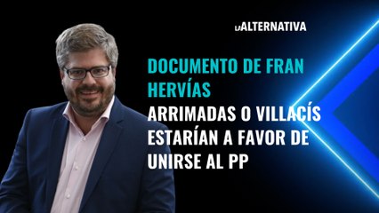 Descargar video: Un documento elaborado por Fran Hervías señala que figuras como Inés Arrimadas o Begoña Villacís estarían a favor de unirse al PP