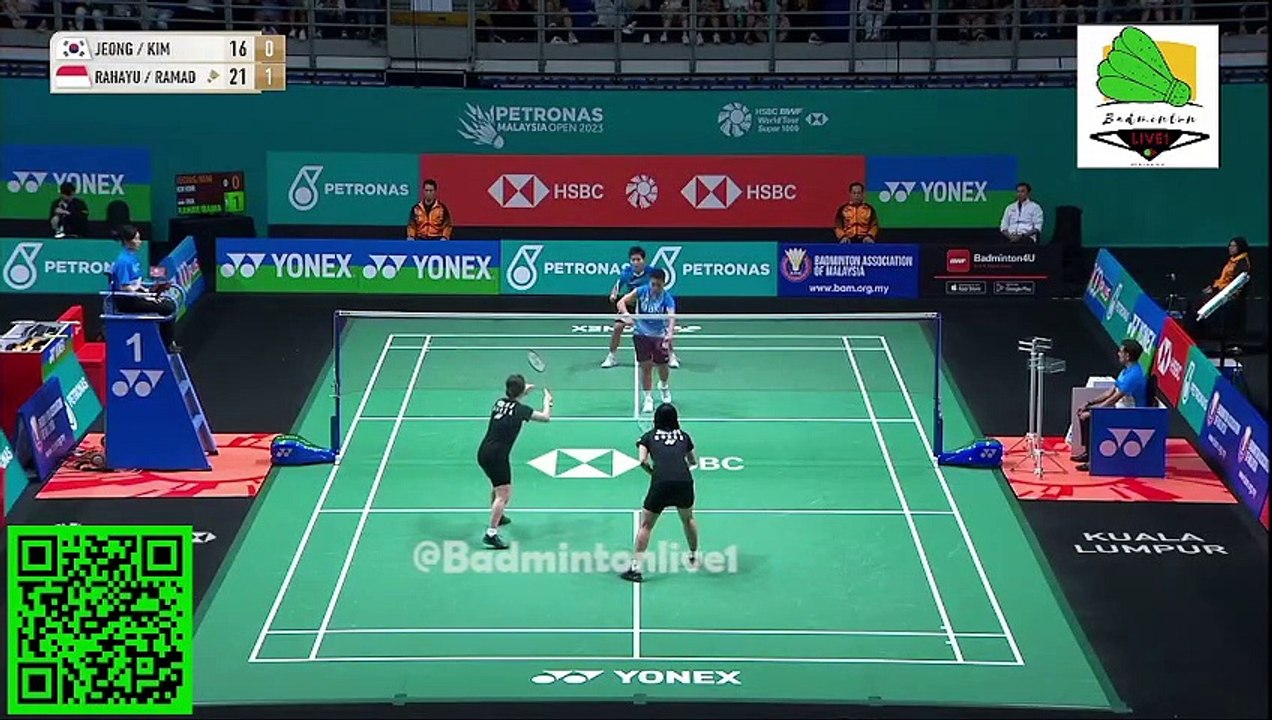 Apriyani Rahayu/Siti Fadia Silva Ramadhanti vs Jeong Na Eun/Kim Hye Jeong | R16 | Malaysia Open 2023