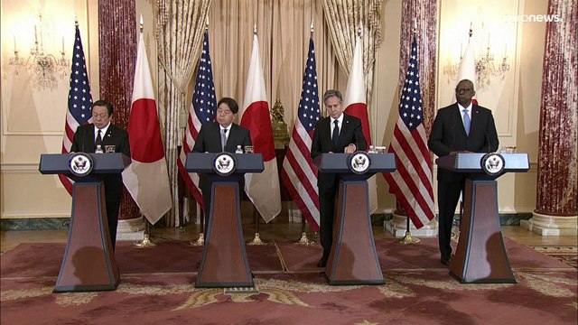 EE. UU. y Japón firman un ambicioso acuerdo militar en respuesta a la amenaza china