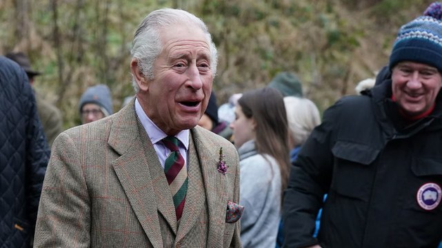 King Charles greets crowds during first royal engagement since Prince Harry drama