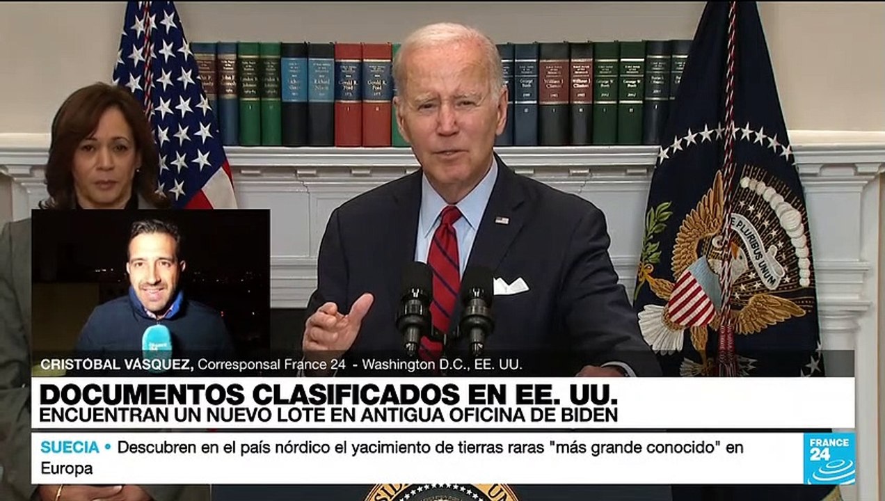 Informe desde Washington: encuentran lote de documentos clasificados en antigua oficina de Biden