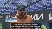 Djokovic is 'clear favourite' for Australian Open - Kyrgios