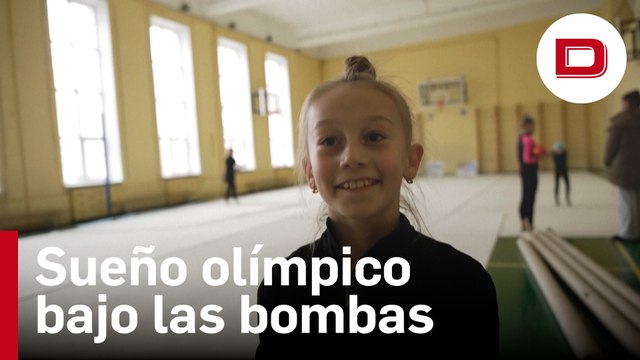 La niña de 9 años que busca el oro olímpico bajo las bombas rusas de la guerra en Ucrania