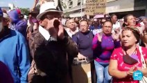 Empleados públicos venezolanos marcharon en exigencia de mejoras salariales