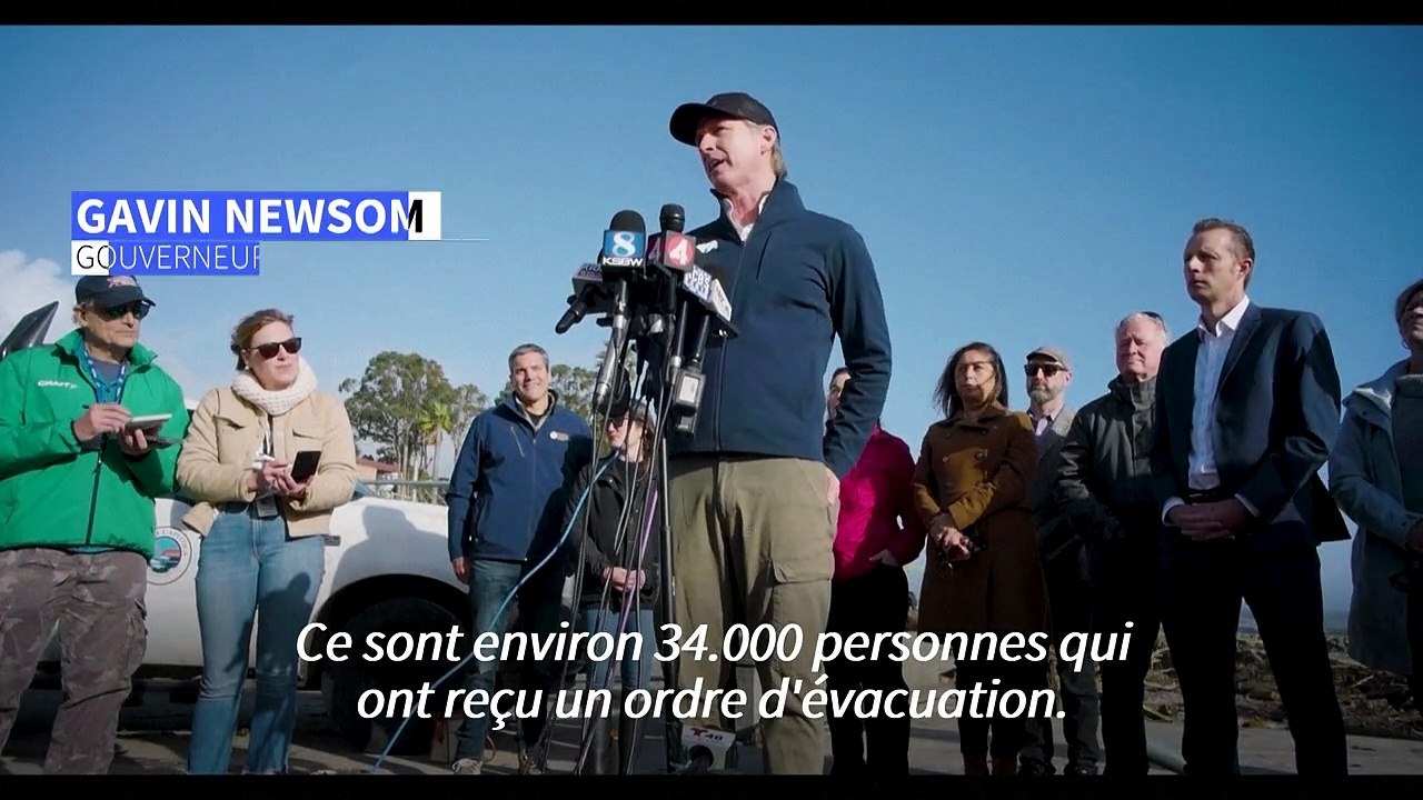 La Californie toujours sous l'eau, des milliers de personnes évacuées
