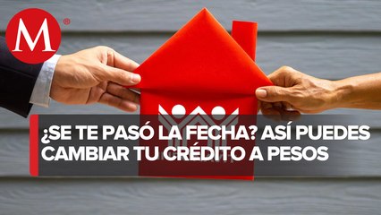 "Cambiar crédito a pesos congela la mensualidad y disminuye el saldo": Director general de Infonavit