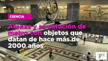 Atenas y su estación de metro con objetos que datan de hace más de 2000 años