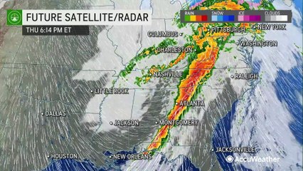Volatile weather across the Southeast