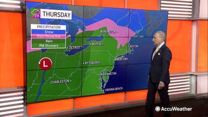 Cooler air to allow snow to fall in parts of the Northeast, Midwest