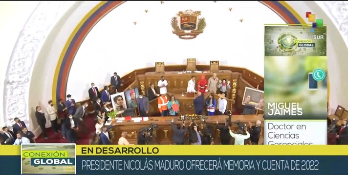 Gobierno de Venezuela expone la consolidación económica y política