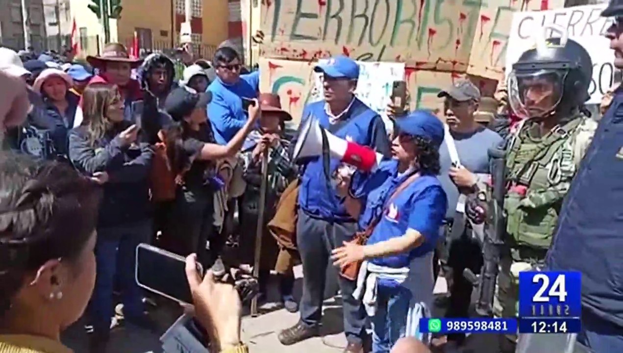 Macrorregión sur continúa protestas contra el Gobierno de Dina Boluarte