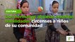 Dos hermanas afganas enseñan habilidades circenses a niños de su comunidad