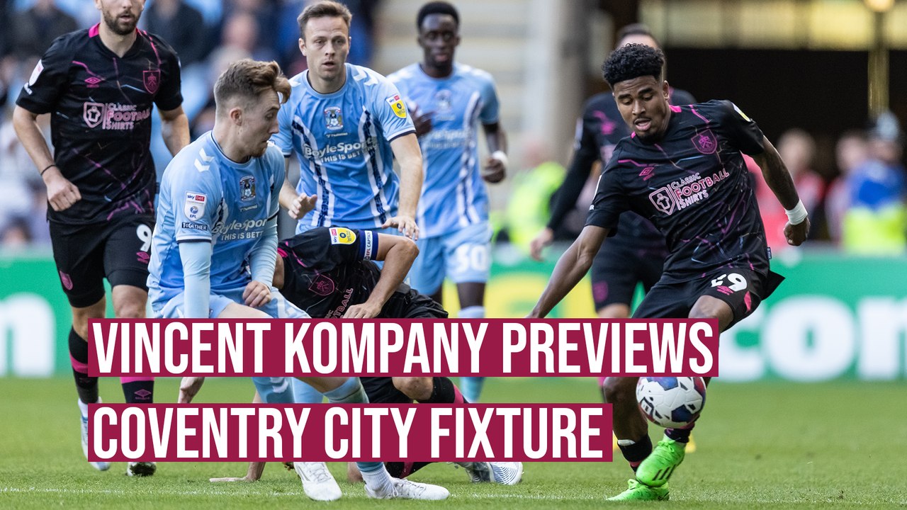 Vincent Kompany looks ahead to Coventry City game