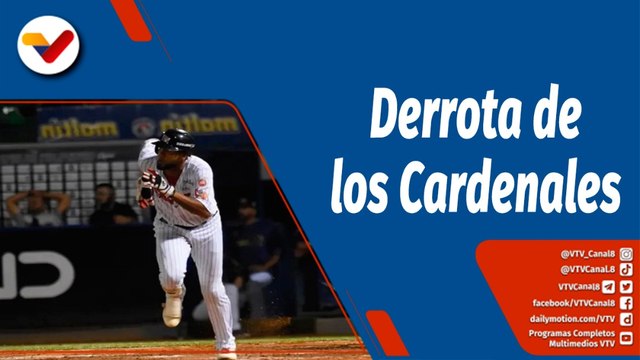 Deportes VTV | Tigres de Aragua vence a Cardenales de Lara 7 a 6 en el José Pérez Colmenares