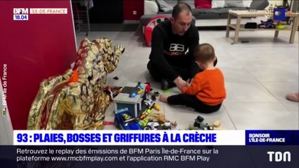 Des parents récupèrent leur fils blessé à la crèche