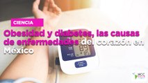 Obesidad y diabetes, las causas de enfermedades del corazón en México