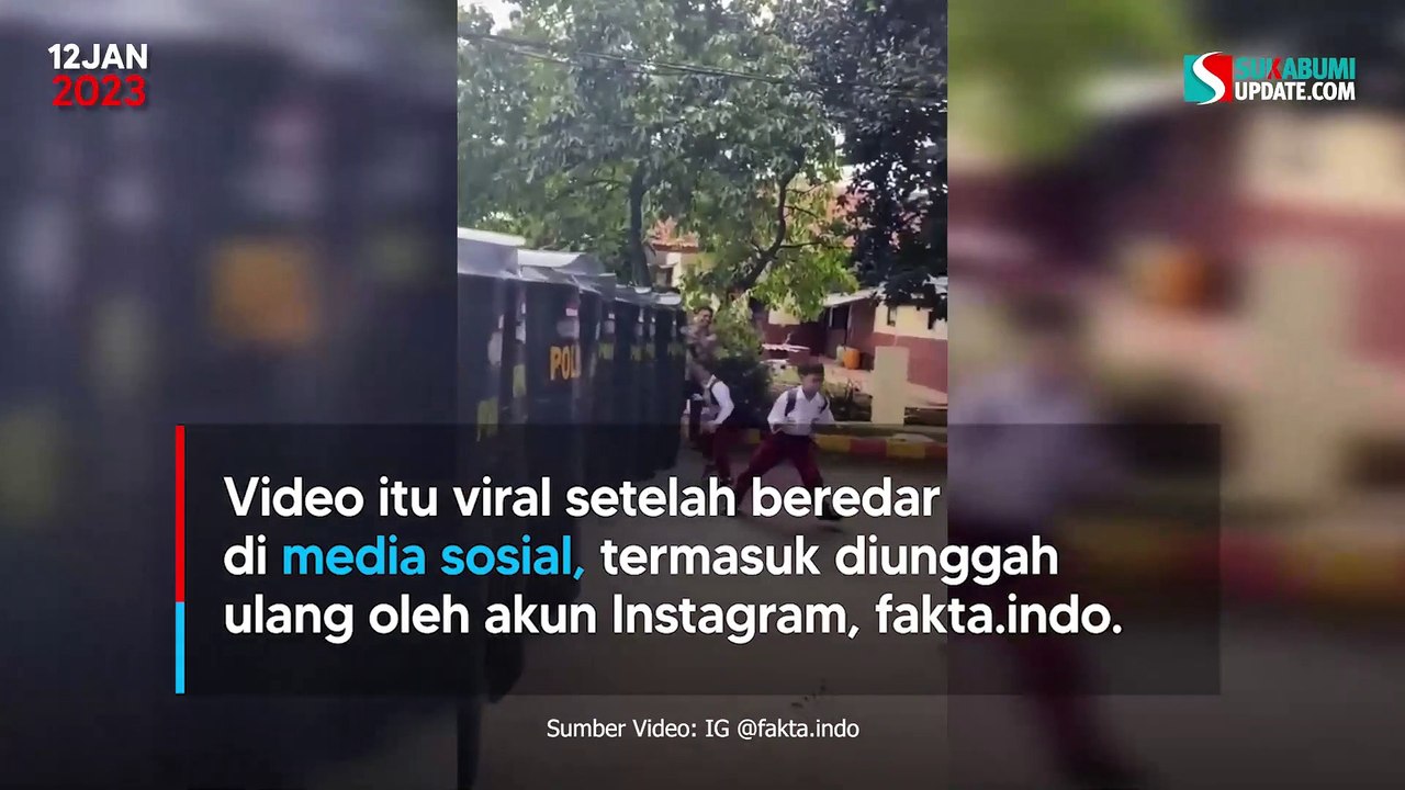 Viral Ajak Anak SD Ikut Simulasi Demo Rusuh, Polisi Banjir Kritikan