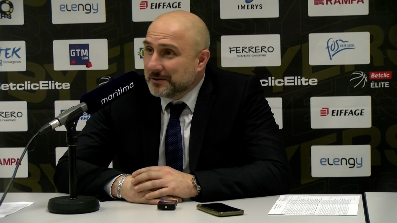 Au micro maritima: Rémy Valin coach de Fos Provence Basket avant Bourg