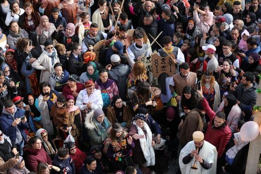 Cezayir'de Amaziğ-Berberiler 2973 yılını kutluyor