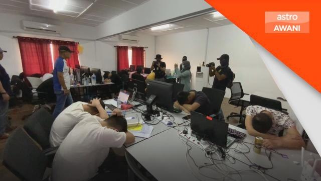 Scammer | Sindiket penipuan dalam talian tumpas, 164 orang ditahan