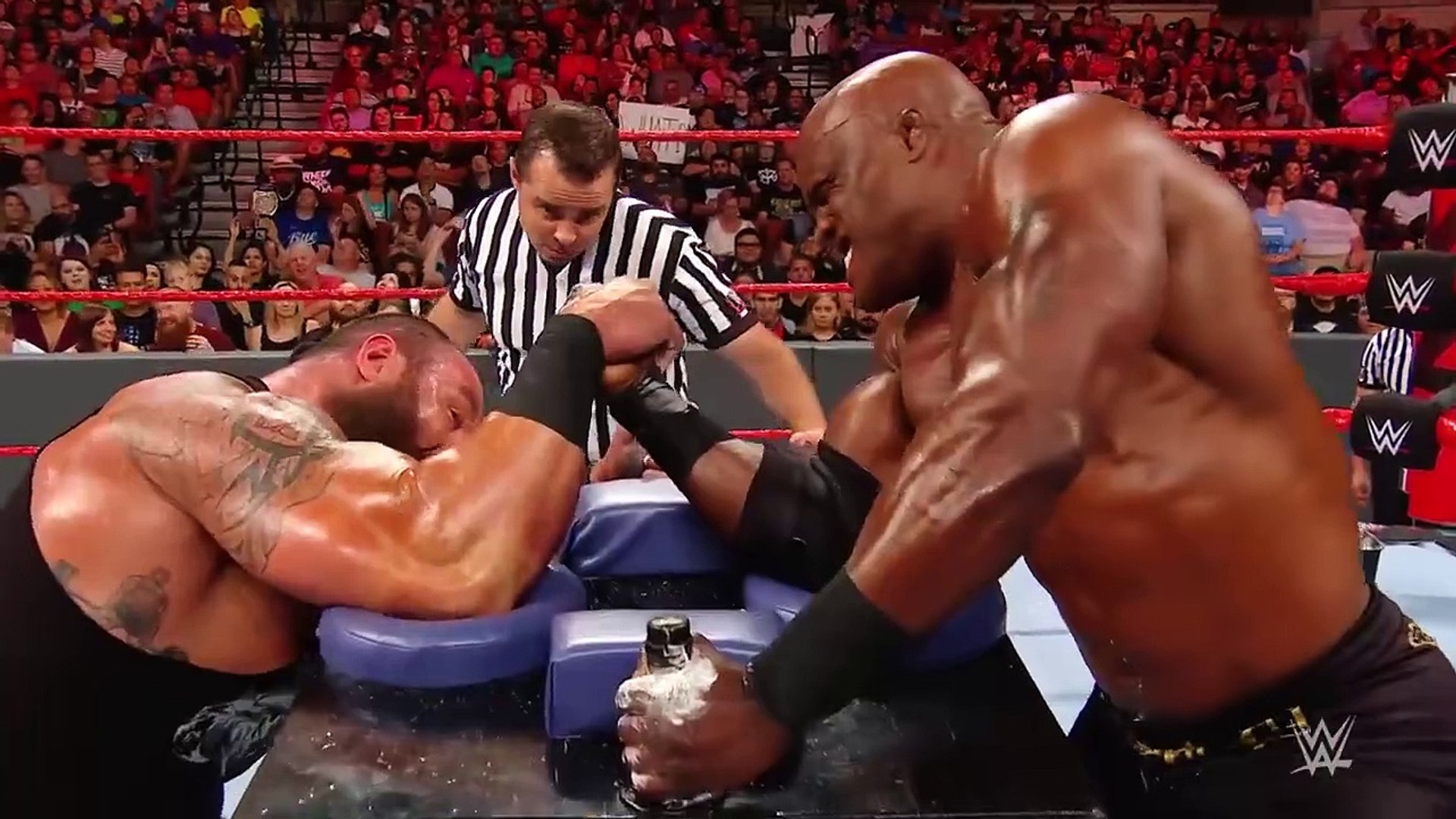 Braun Strowman vs. Bobby Lashley in Arm Wrestling Match_ Raw, June 3, 2019  - video Dailymotion