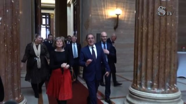 La Russa e Fontana a Vienna per inaugurazione sede Parlamento
