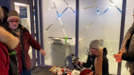 Manifestation du Comité logement Rive-Sud (intérieur)