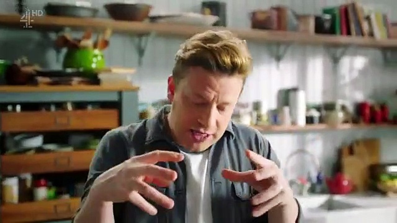 Jamie's Quick and Easy Food - Se1 - Ep08 - Sausage Carbonara, Thai Red Chicken, Scrambled Egg Omelette HD Watch