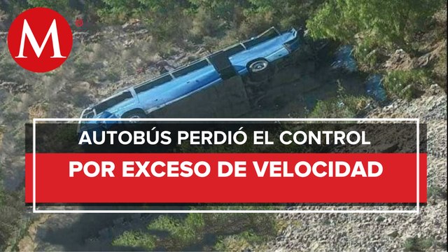 En SLP, reportan 6 pasajeros muertos y 10 lesionados en volcadura de autobús