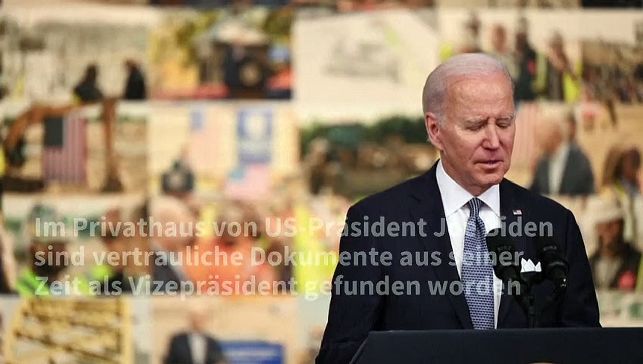 Vertrauliche Dokumente im Privathaus von Joe Biden entdeckt