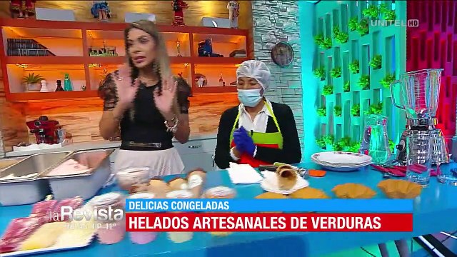 Helados de verduras una excelente opción para promover el consumo de alimentos