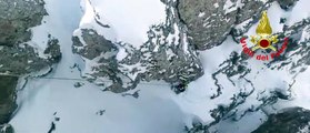 Escursionisti bloccati sulla Zucco Campelli: l'intervento dei soccorritori in elicottero