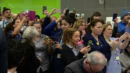 William and Kate all smiles in first public outing since 'Spare' release