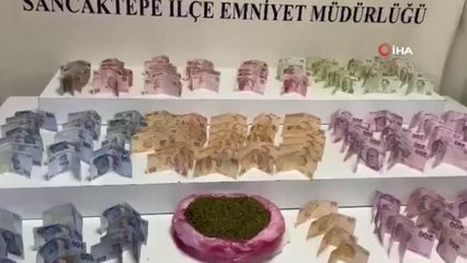 Sancaktepe'de polisten kaçan sürücünün aracından uyuşturucu madde çıktı