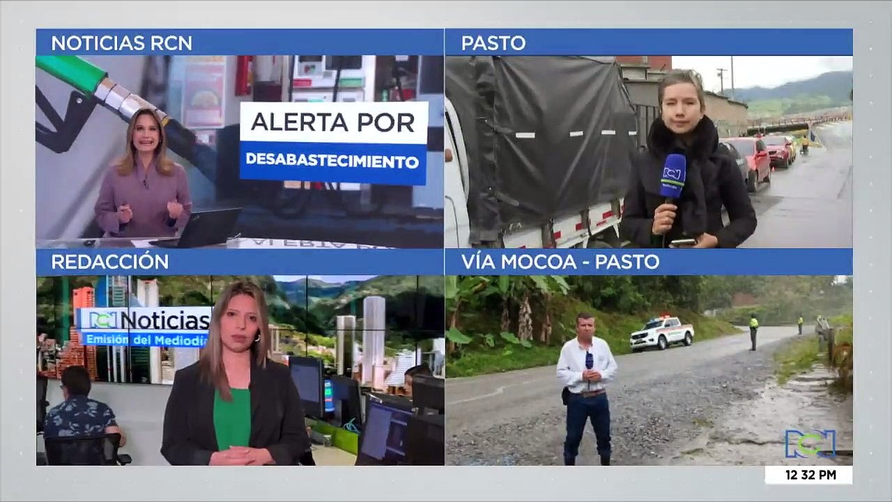Conductores hacen filas de hasta siete horas para conseguir gasolina en Nariño