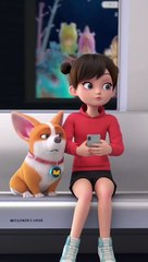 Funny Cartoon Status  Moco Dog Cartoon Status  video