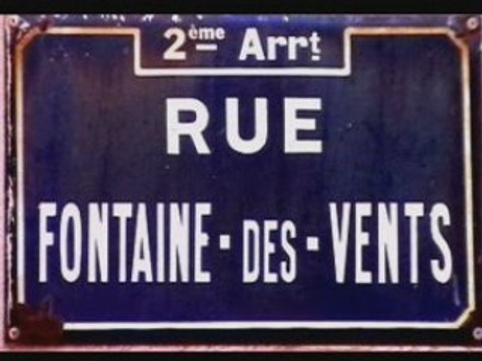 RUE FONTAINE DES VENTS ...