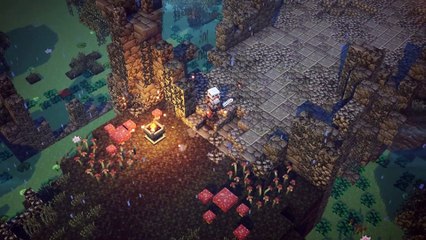 Der Trailer zu Minecraft Dungeons